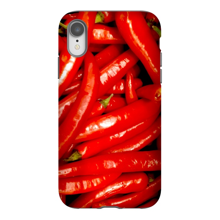 iPhone Xr StrongFit Red Hot Chilly Peppers by BluedarkArt