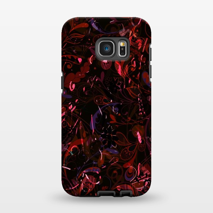 Galaxy S7 EDGE StrongFit Abstract Mandala 2 by Bledi