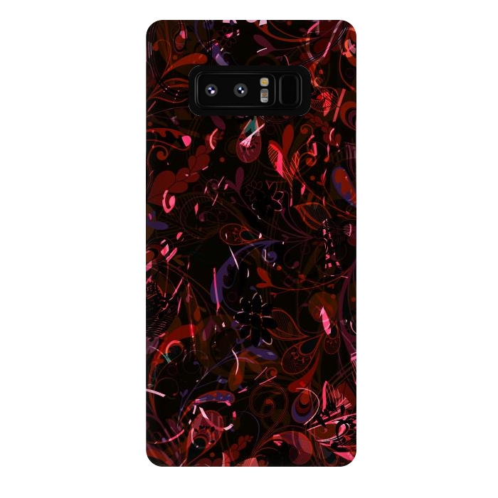 Galaxy Note 8 StrongFit Abstract Mandala 2 by Bledi