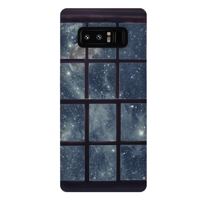 Galaxy Note 8 StrongFit Space view Window-Moon shine by ''CVogiatzi.