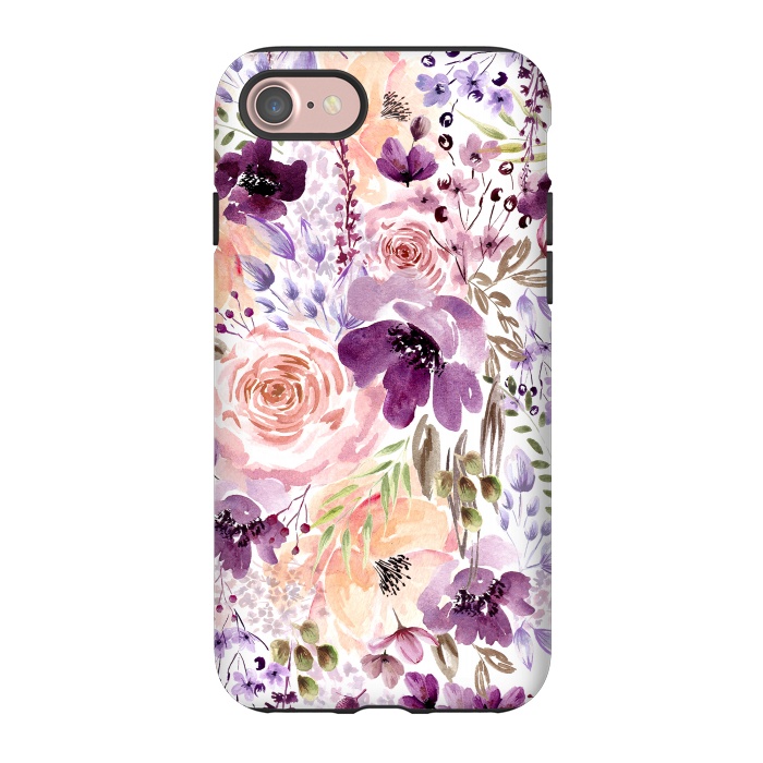 iPhone 7 StrongFit Floral Chaos by Anis Illustration
