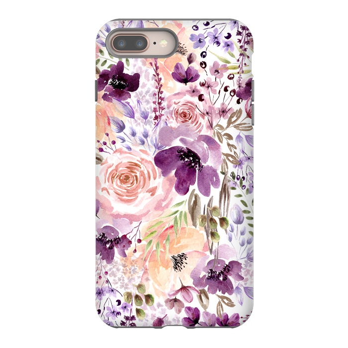 iPhone 7 plus StrongFit Floral Chaos by Anis Illustration