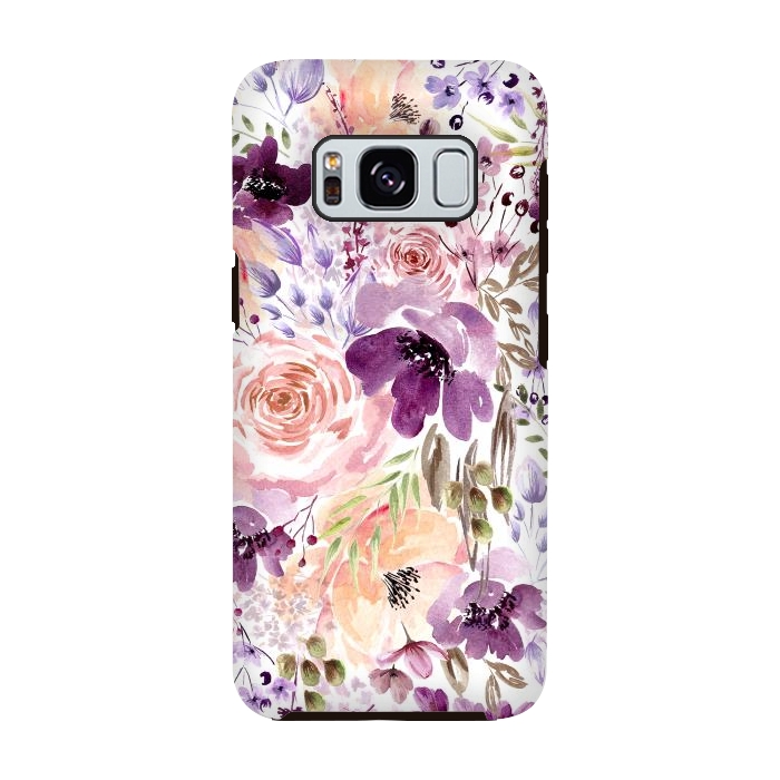 Galaxy S8 StrongFit Floral Chaos by Anis Illustration