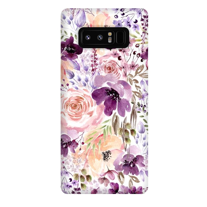 Galaxy Note 8 StrongFit Floral Chaos by Anis Illustration