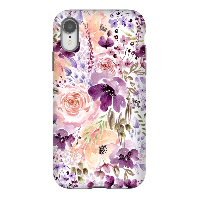 iPhone Xr StrongFit Floral Chaos by Anis Illustration