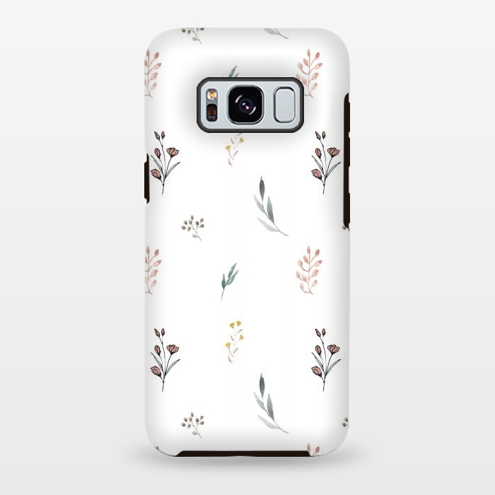 Galaxy S8 plus StrongFit Little Botanics by Anis Illustration