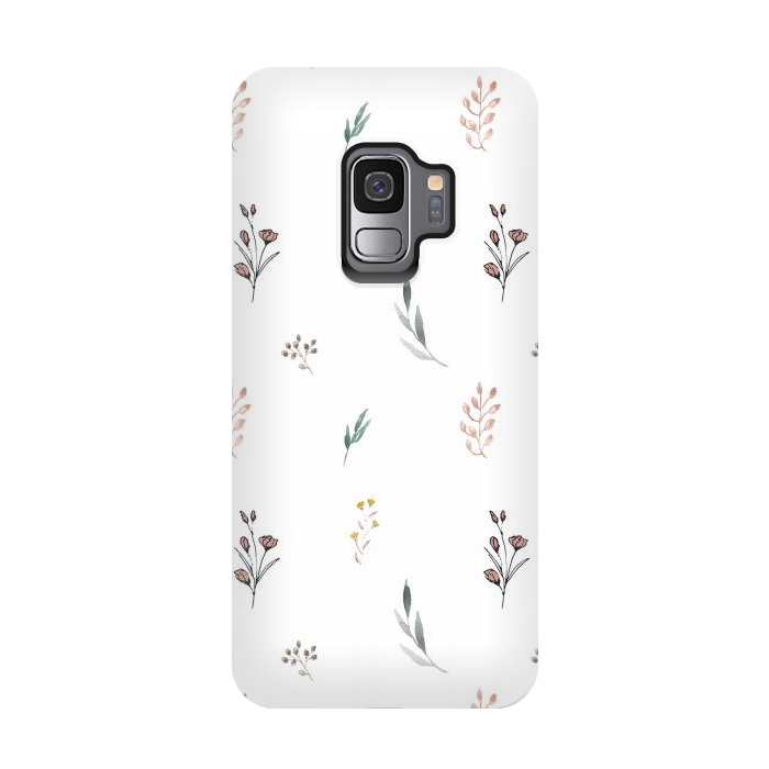 Galaxy S9 StrongFit Little Botanics by Anis Illustration