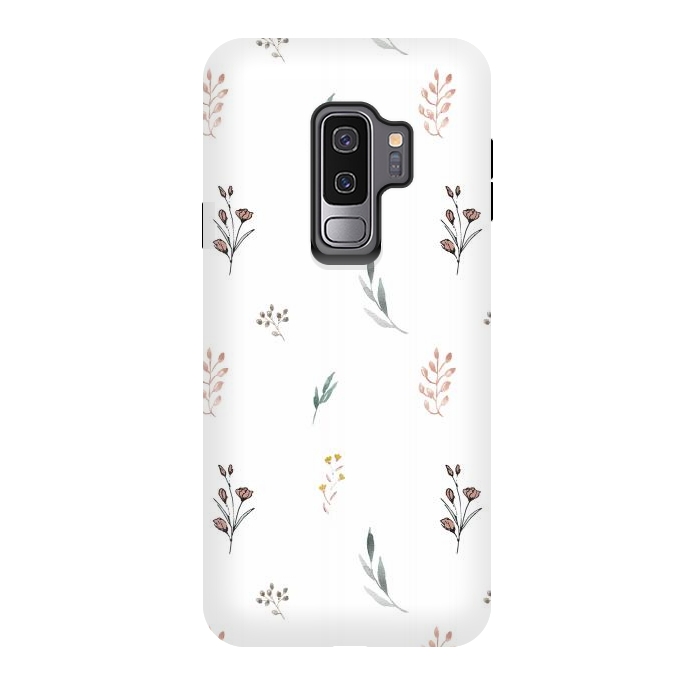 Galaxy S9 plus StrongFit Little Botanics by Anis Illustration