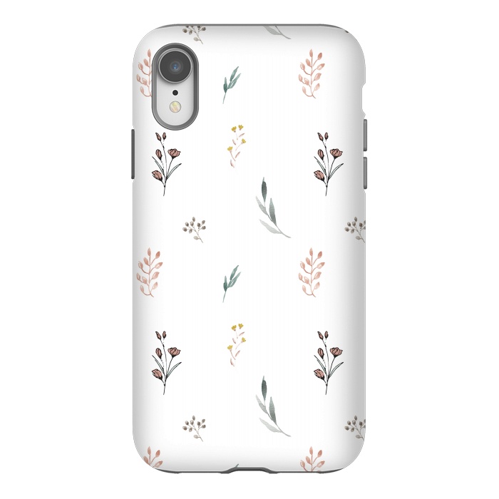 iPhone Xr StrongFit Little Botanics by Anis Illustration