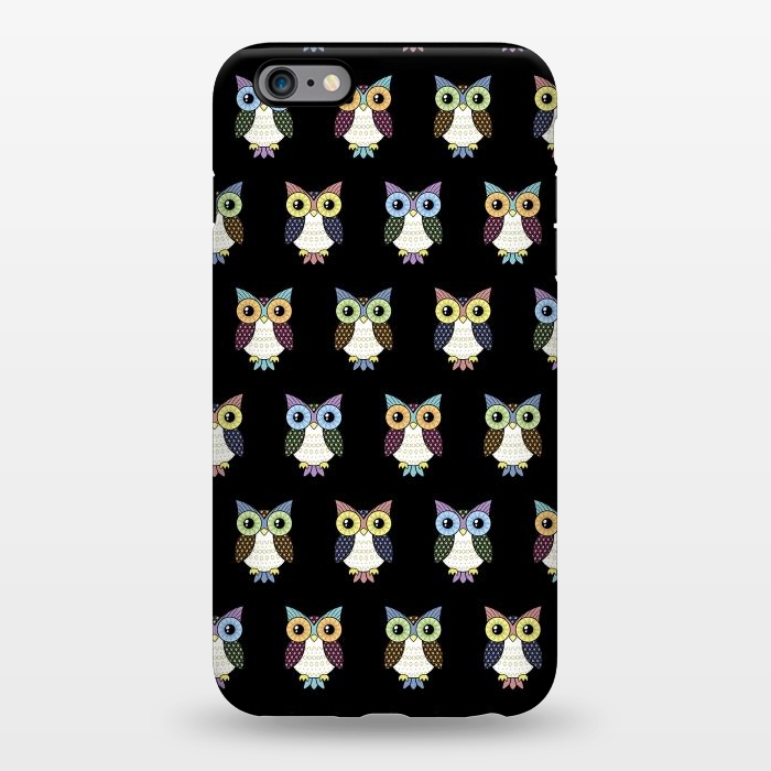 iPhone 6/6s plus StrongFit Fancy owl pattern by Laura Nagel