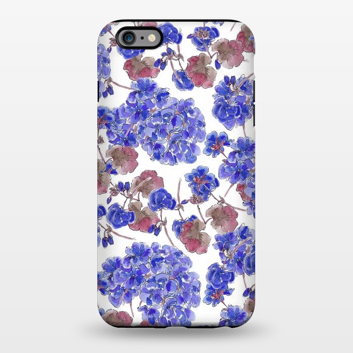 iPhone 6/6s plus StrongFit Malvon blue by Anis Illustration