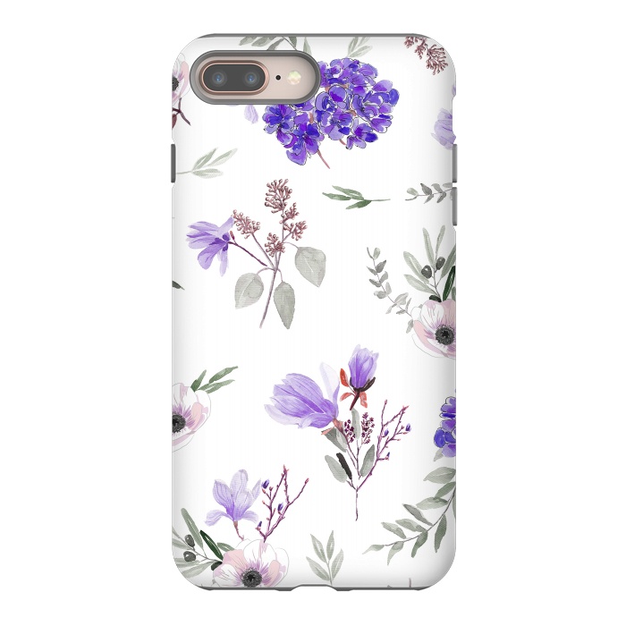 iPhone 7 plus StrongFit Floral pattern by Anis Illustration