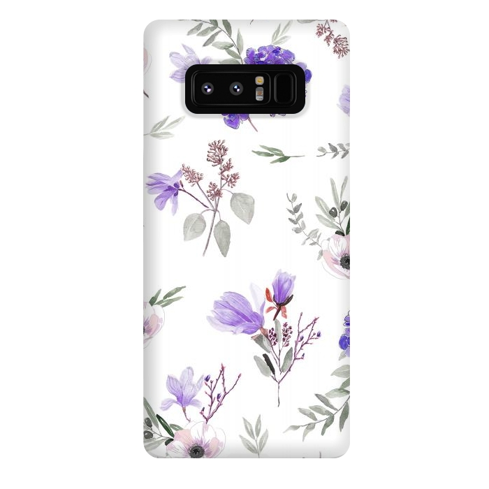Galaxy Note 8 StrongFit Floral pattern by Anis Illustration