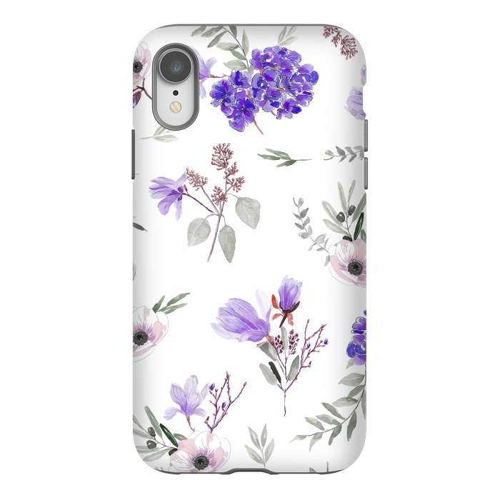 iPhone Xr StrongFit Floral pattern by Anis Illustration