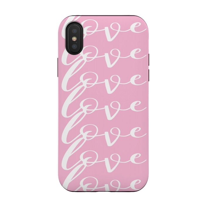 iPhone Xs / X StrongFit All you need is Love by Martina