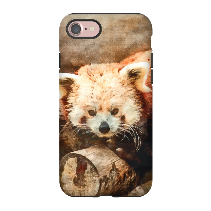 iPhone 7 StrongFit Red Panda by Creativeaxle