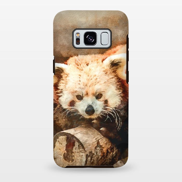 Galaxy S8 plus StrongFit Red Panda by Creativeaxle