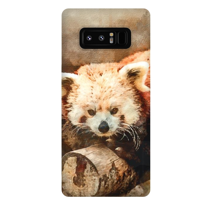 Galaxy Note 8 StrongFit Red Panda by Creativeaxle
