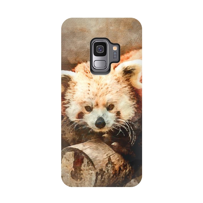 Galaxy S9 StrongFit Red Panda by Creativeaxle