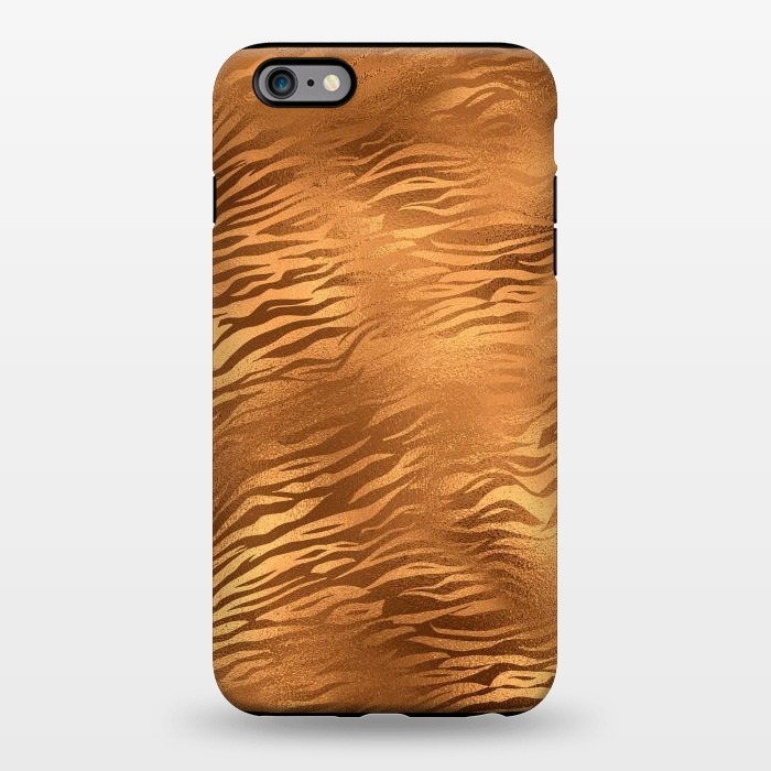 iPhone 6/6s plus StrongFit Copper Tiger Fur by  Utart