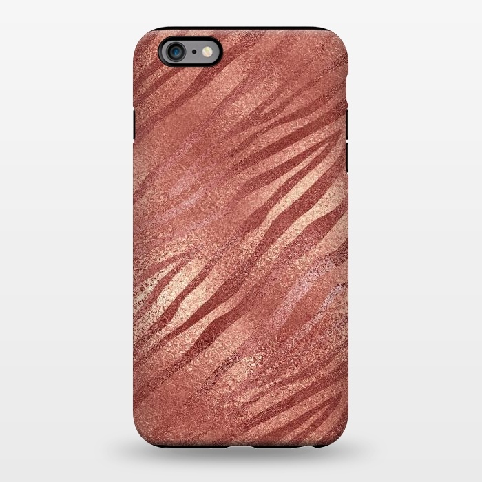iPhone 6/6s plus StrongFit Rosegold Tiger Skin by  Utart
