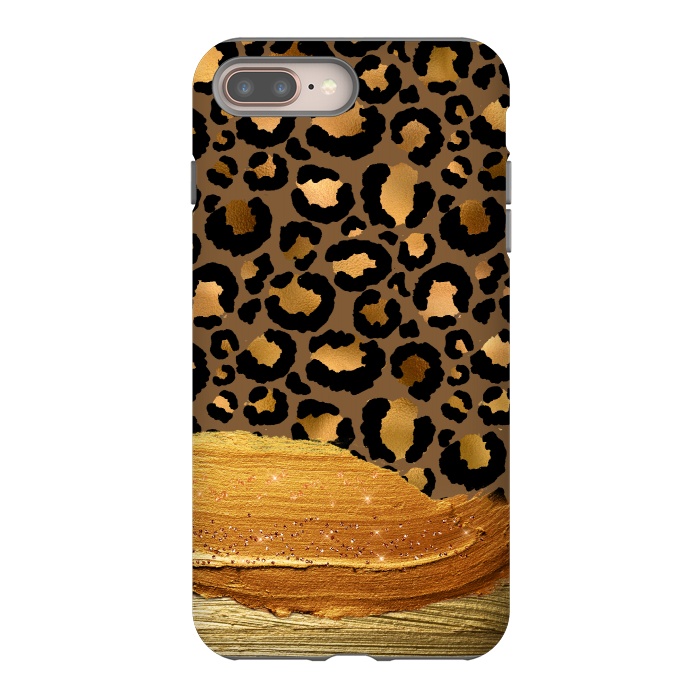 iPhone 7 plus StrongFit Leopard Skin  by  Utart