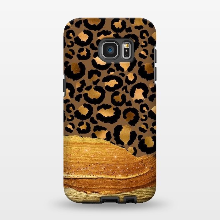 Galaxy S7 EDGE StrongFit Leopard Skin  by  Utart