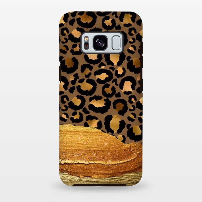 Galaxy S8 plus StrongFit Leopard Skin  by  Utart