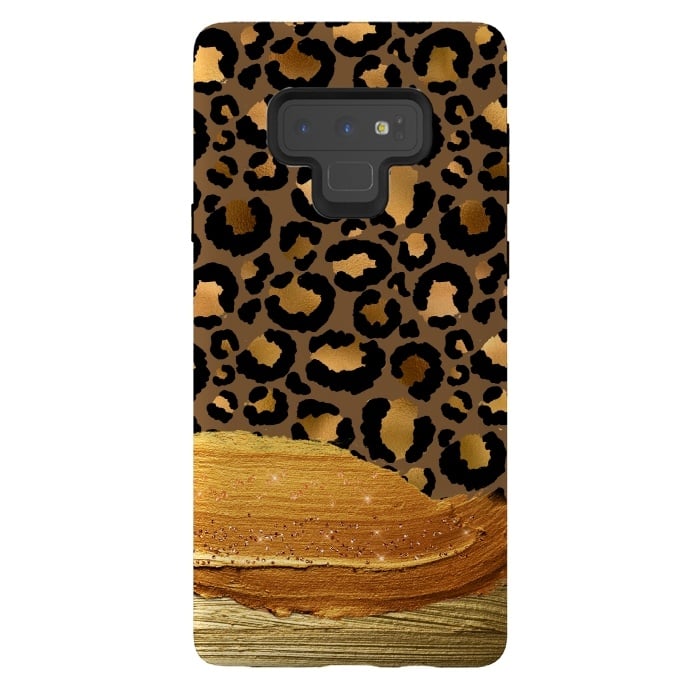 Galaxy Note 9 StrongFit Leopard Skin  by  Utart