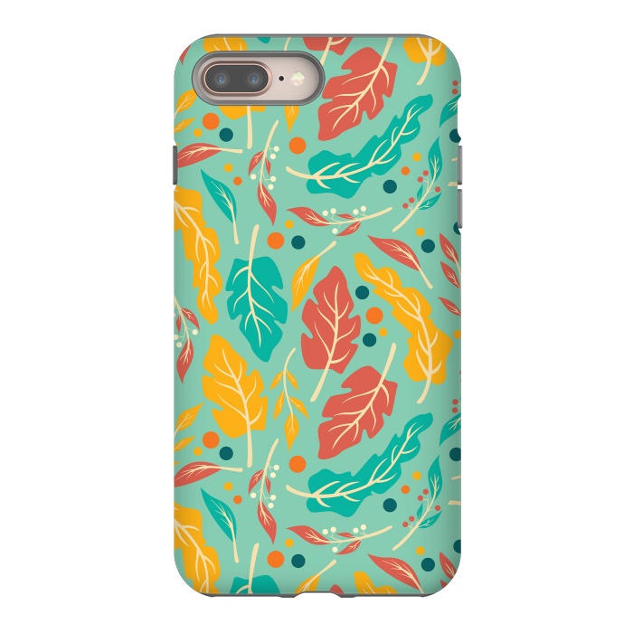 iPhone 7 plus StrongFit Vintage Floral Pattern 002 by Jelena Obradovic
