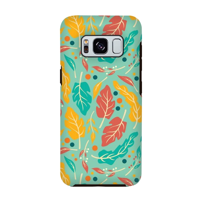 Galaxy S8 StrongFit Vintage Floral Pattern 002 by Jelena Obradovic