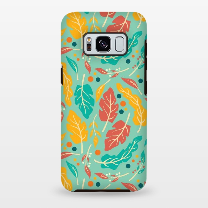 Galaxy S8 plus StrongFit Vintage Floral Pattern 002 by Jelena Obradovic