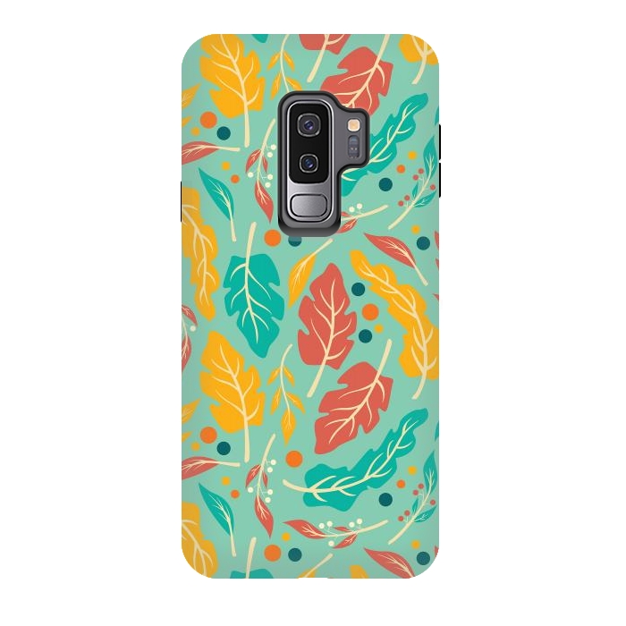 Galaxy S9 plus StrongFit Vintage Floral Pattern 002 by Jelena Obradovic