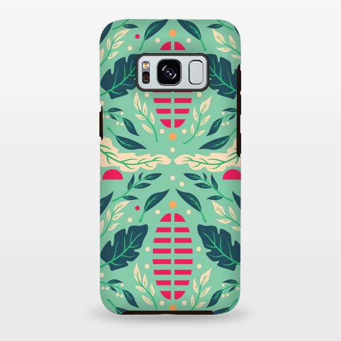 Galaxy S8 plus StrongFit Vintage Floral Pattern 004 by Jelena Obradovic
