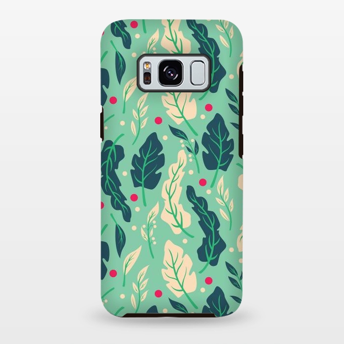 Galaxy S8 plus StrongFit Vintage Floral Pattern 005 by Jelena Obradovic