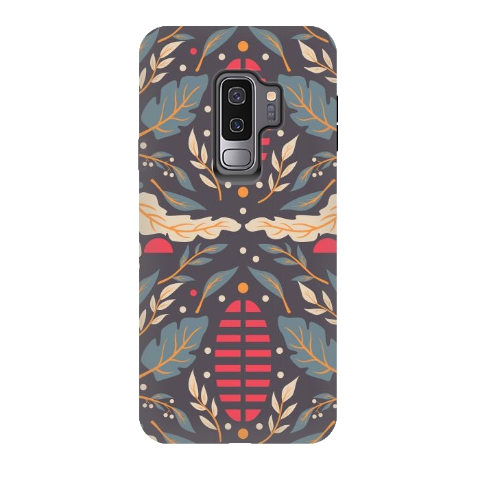 Galaxy S9 plus StrongFit Vintage Floral Pattern 008 by Jelena Obradovic
