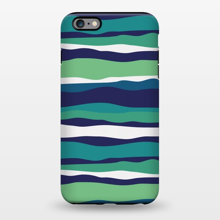 iPhone 6/6s plus StrongFit Sea Stripes by Majoih
