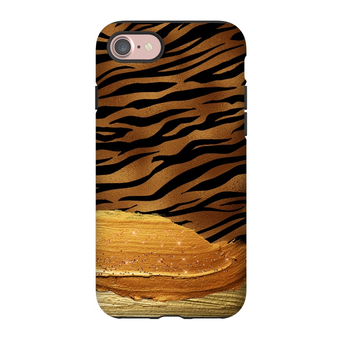 iPhone 7 StrongFit Hot Tiger Skin  by  Utart