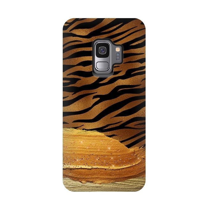 Galaxy S9 StrongFit Hot Tiger Skin  by  Utart