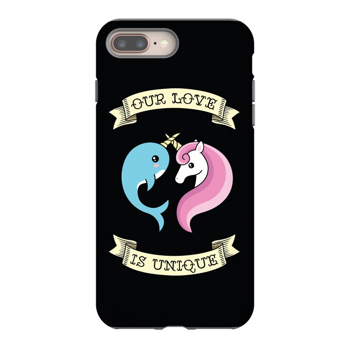 iPhone 7 plus StrongFit Unique love by Laura Nagel