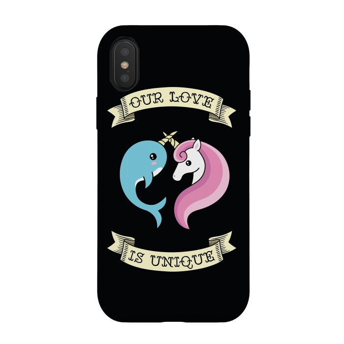 iPhone Xs / X StrongFit Unique love by Laura Nagel