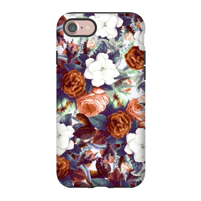 iPhone 7 StrongFit Floral Wonder by Uma Prabhakar Gokhale