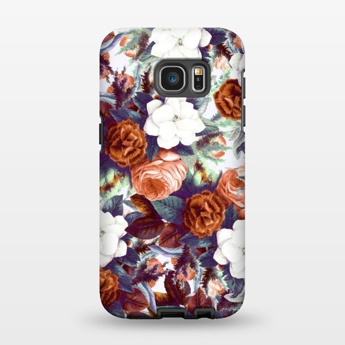 Galaxy S7 EDGE StrongFit Floral Wonder by Uma Prabhakar Gokhale