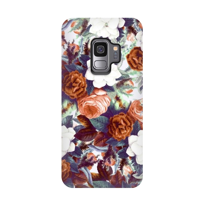 Galaxy S9 StrongFit Floral Wonder by Uma Prabhakar Gokhale