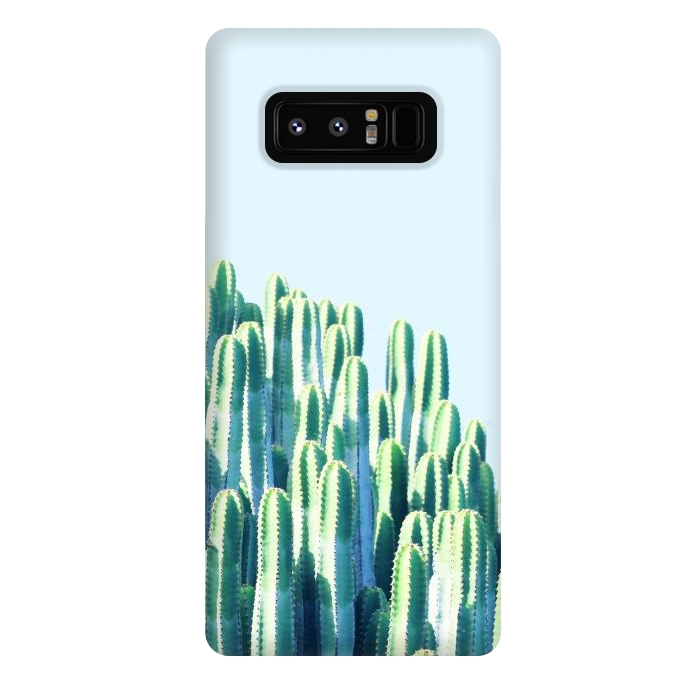 Galaxy Note 8 StrongFit Cactus by the Sea by Uma Prabhakar Gokhale