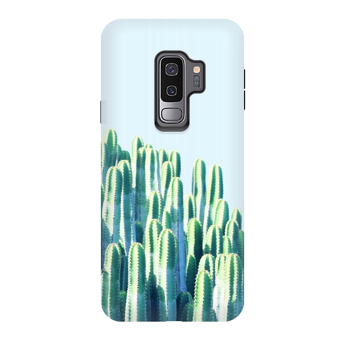 Galaxy S9 plus StrongFit Cactus by the Sea by Uma Prabhakar Gokhale