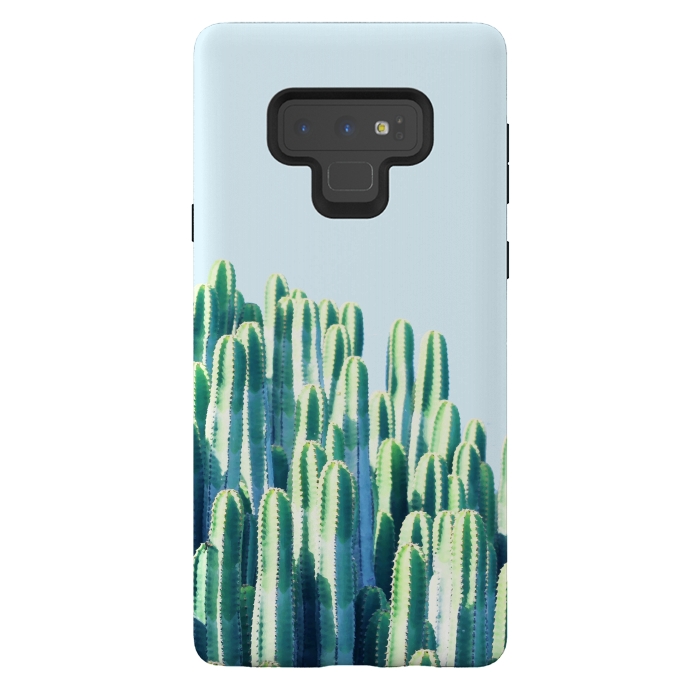 Galaxy Note 9 StrongFit Cactus by the Sea by Uma Prabhakar Gokhale