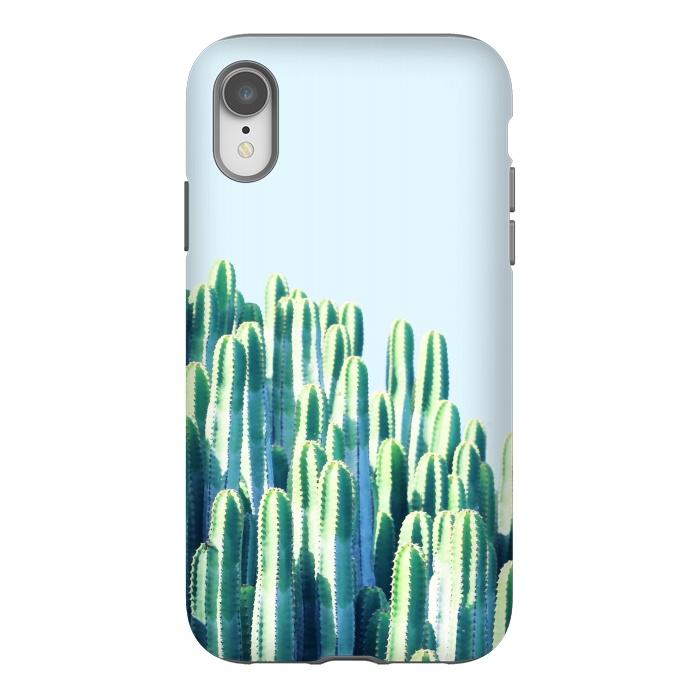 iPhone Xr StrongFit Cactus by the Sea by Uma Prabhakar Gokhale