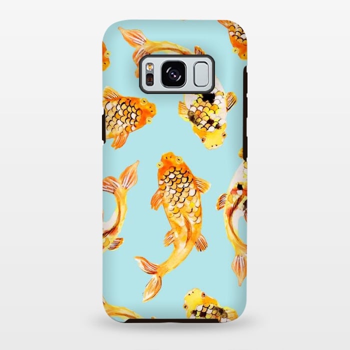 Galaxy S8 plus StrongFit Goldfish by Uma Prabhakar Gokhale
