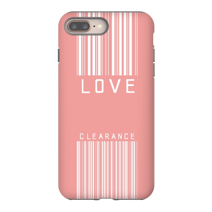 iPhone 7 plus StrongFit Love Clearance by Art Design Works
